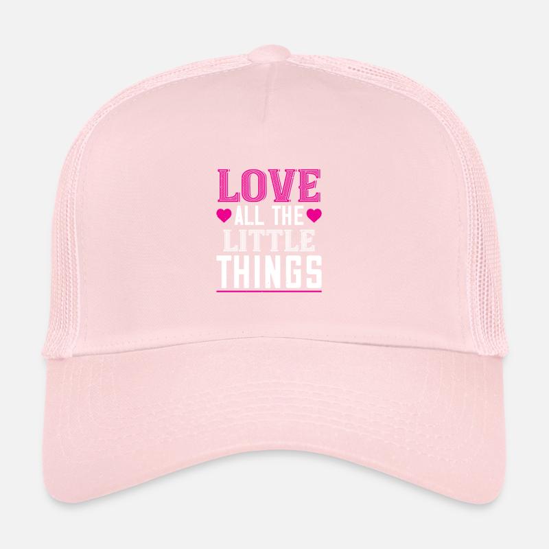Ich liebe all die kleinen Dinge Trucker Cap