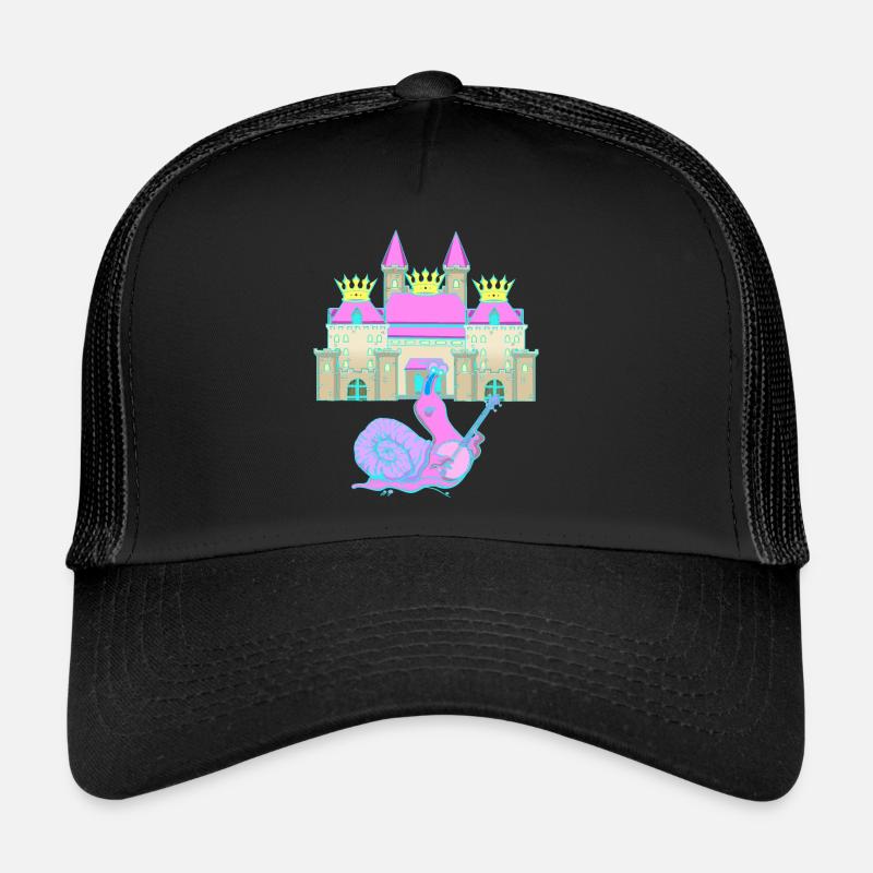 Escargot, Moyen Âge, Bouffon, Bouffon, Comédien, Drôle Casquette trucker 
