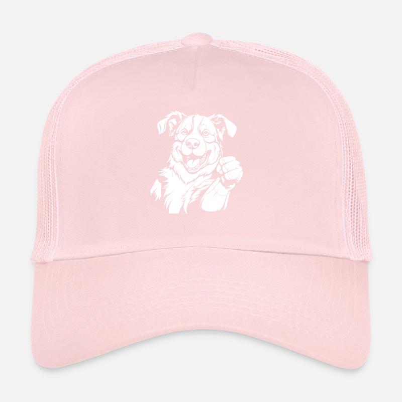 Border Collie Casquette trucker 