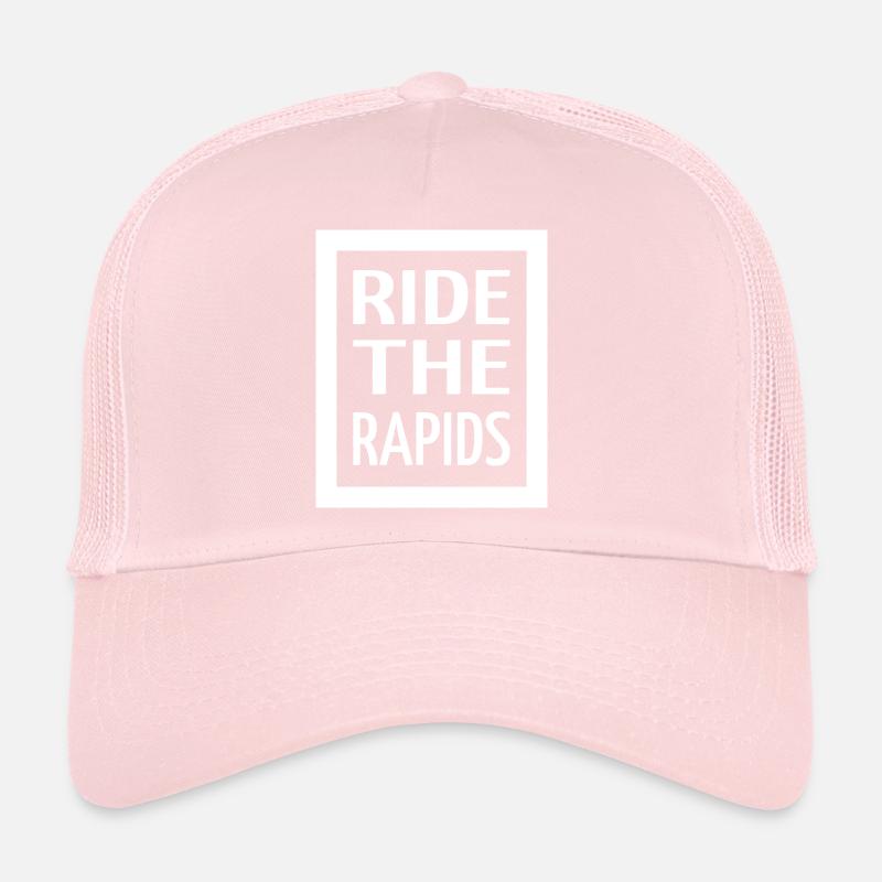 Activités nautiques extrêmes Rafting Sécurité Plaisir Casquette trucker 