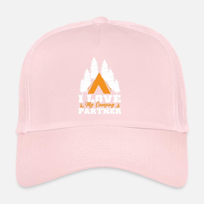 Ehemann Und Ehefrau Campingpartner Paar Matching Trucker Cap