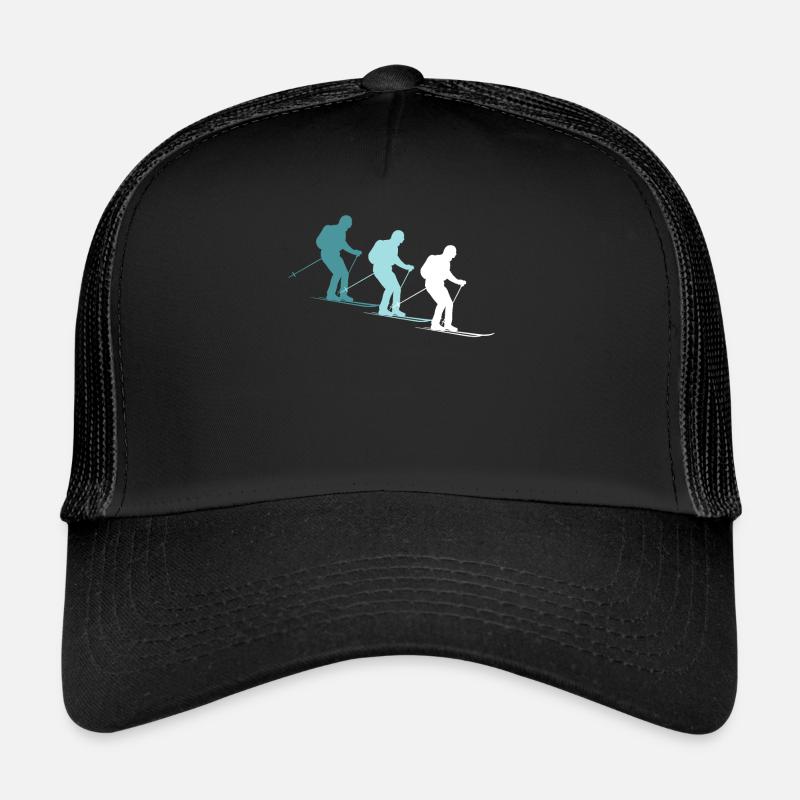 Gift for colourful ski fans Trucker Cap