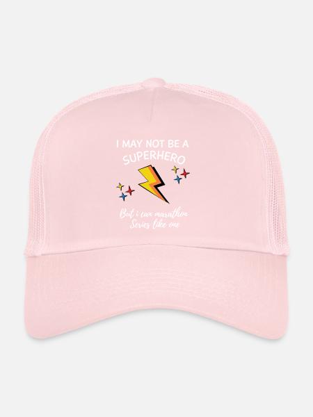 K-Drama Lover Drôle KDrama Maman - Casquette trucker  - rose pâle - Devant