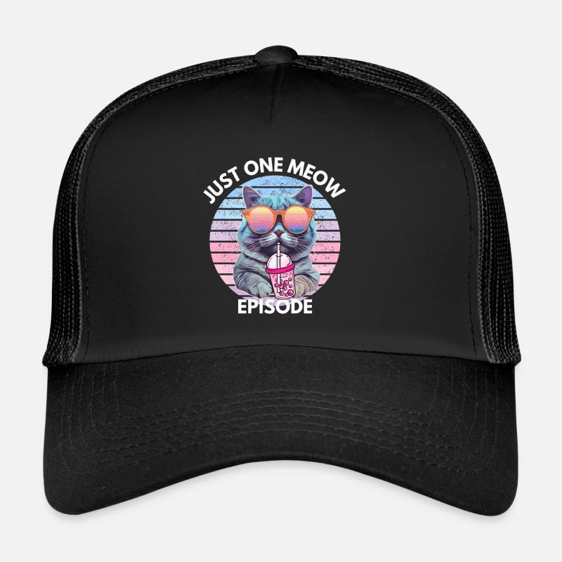 K-Drama Lover Funny KDrama Mom - Trucker Cap - black/black