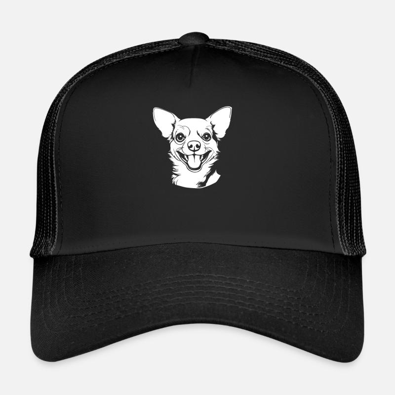 Chihuahua - Trucker Cap - black/black