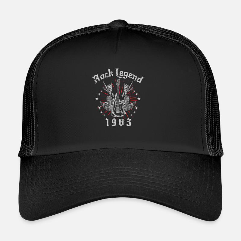 1983 Birthday Rock Legends Guitar Trucker Cap