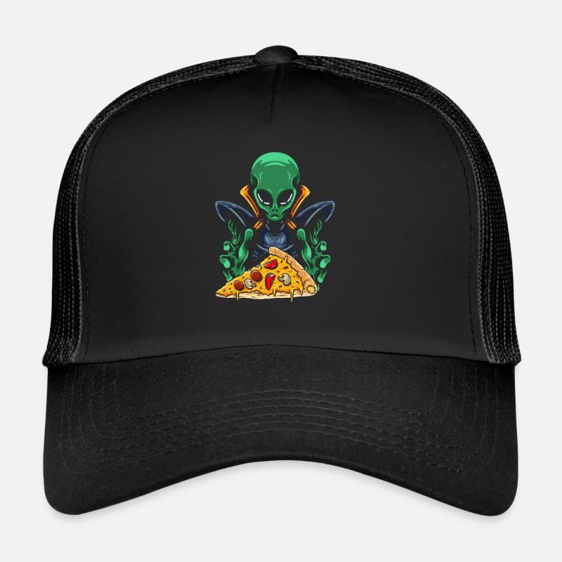 Pizza extraterrestre Casquette trucker 