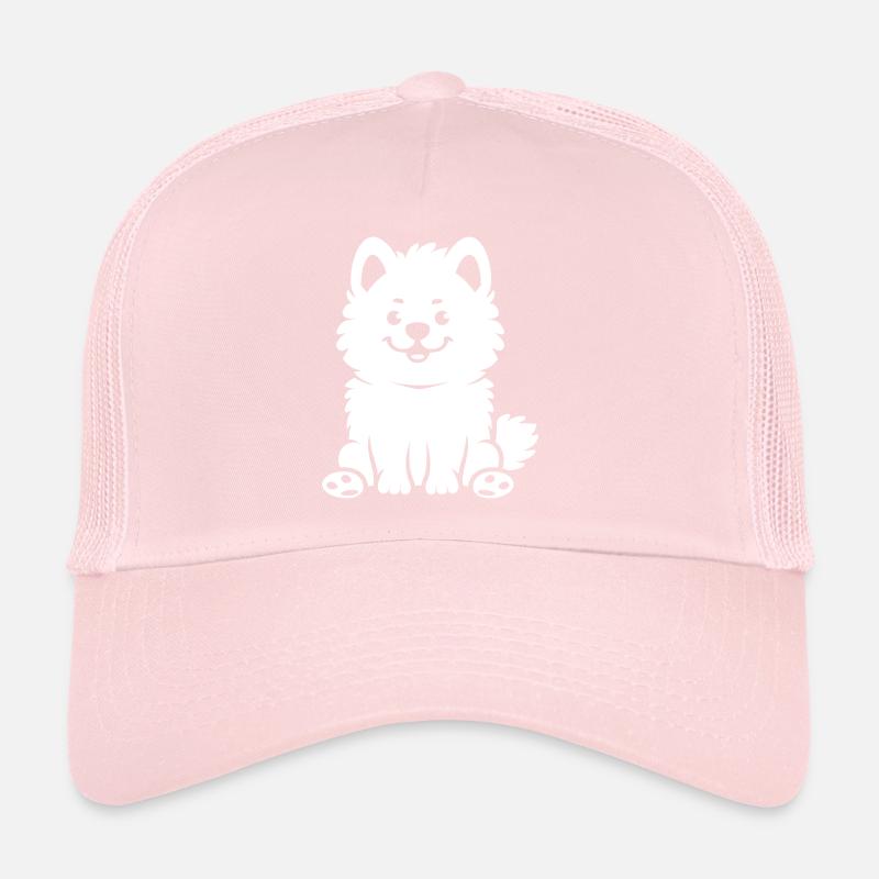 Chien Samoyède Casquette trucker 