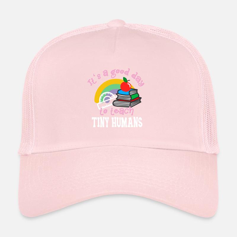 Funny Teacher Elementary School Teacher Lessons Trucker Cap