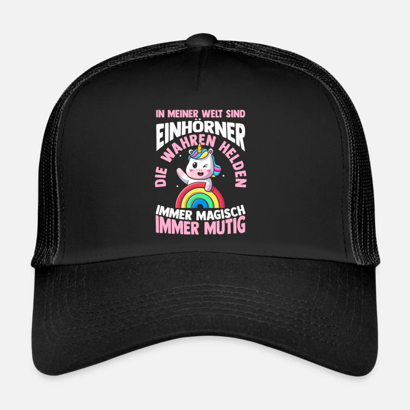 Licorne Casquette trucker 