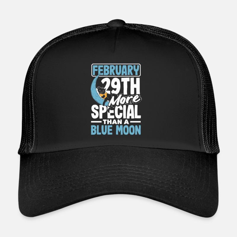 Le 29 février, plus spécial qu’un saut de la lune bleue Casquette trucker 