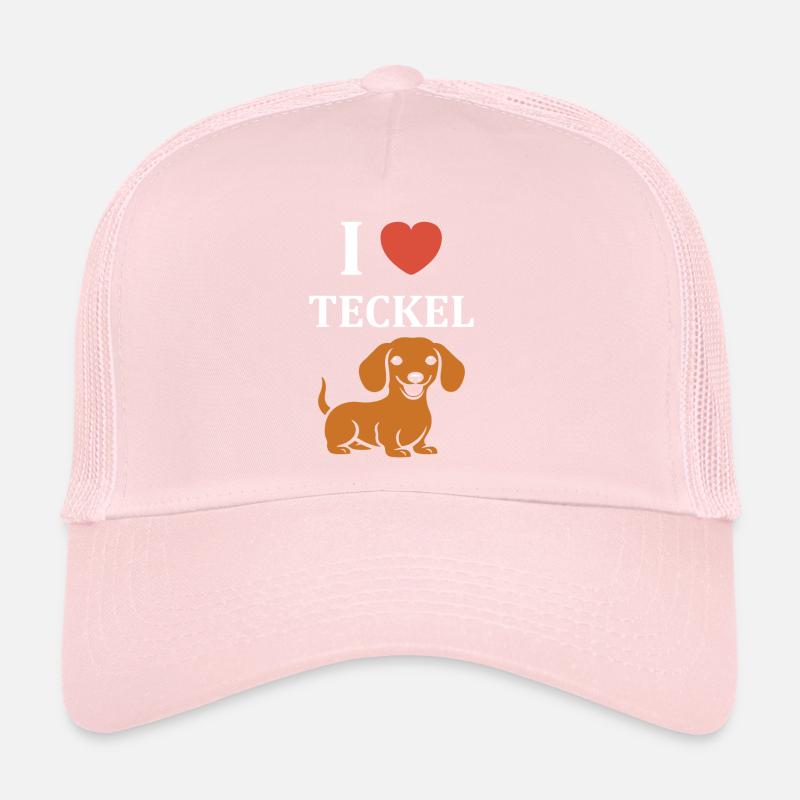 Humour chien teckel Casquette trucker 