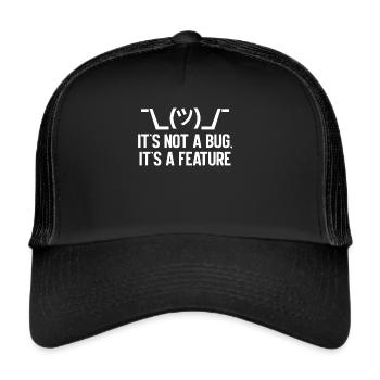 Software Developer, Computer Engineer, Nerd - Trucker Cap - black/black - Front