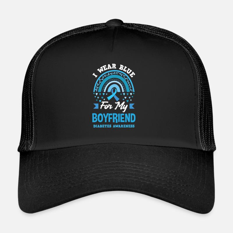 T1D Diabetes Type 1 Diabetic Gift Trucker Cap