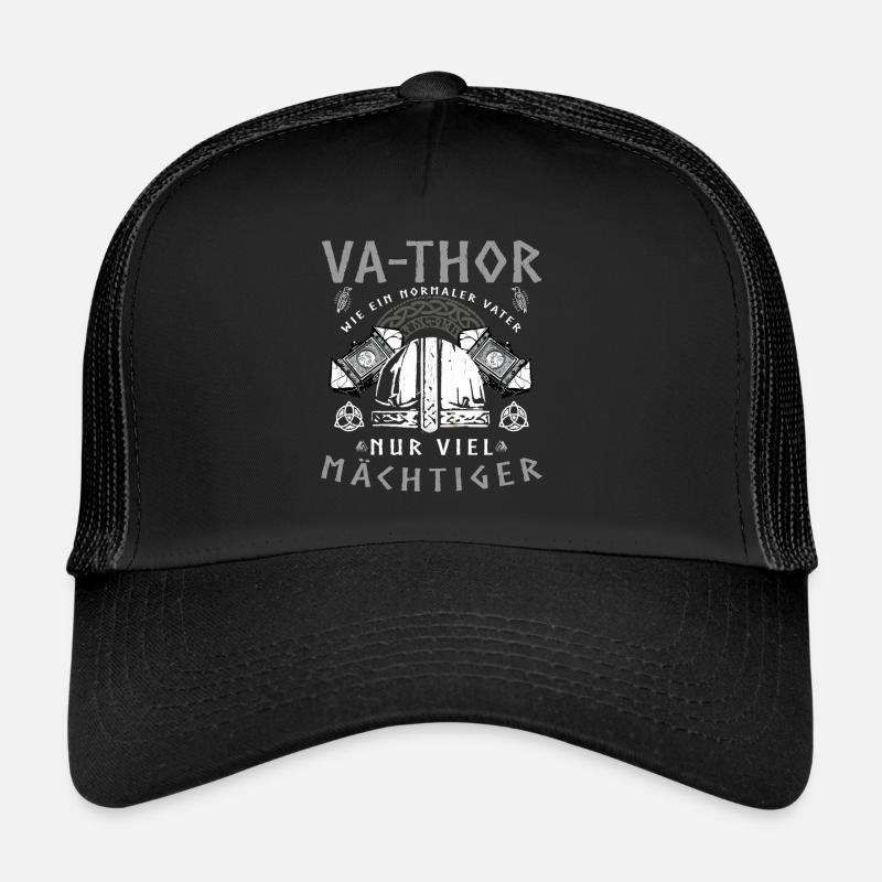 Vathor - Vatertag Vatertagsgeschenk Wikinger Trucker Cap