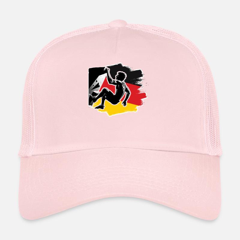 Germany Climber – Escalade de bloc en détresse Casquette trucker 