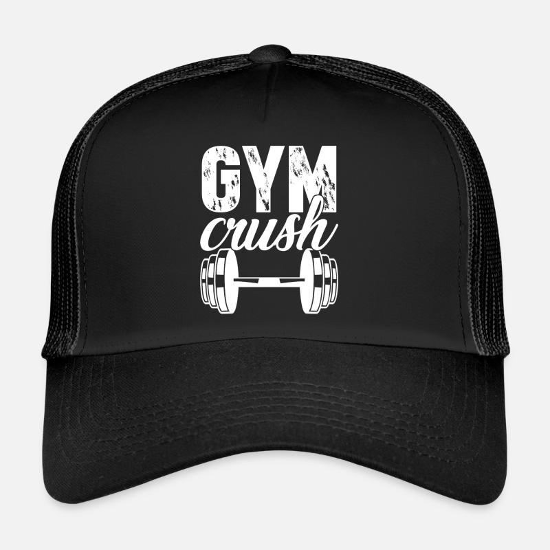 Gym Crush Bodybuilder Musculation Casquette trucker 