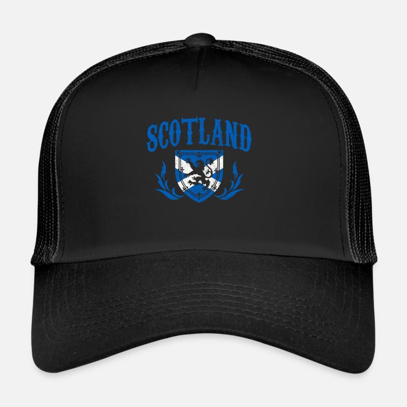 Ecosse drapeau écossais UK Vintage Casquette trucker 