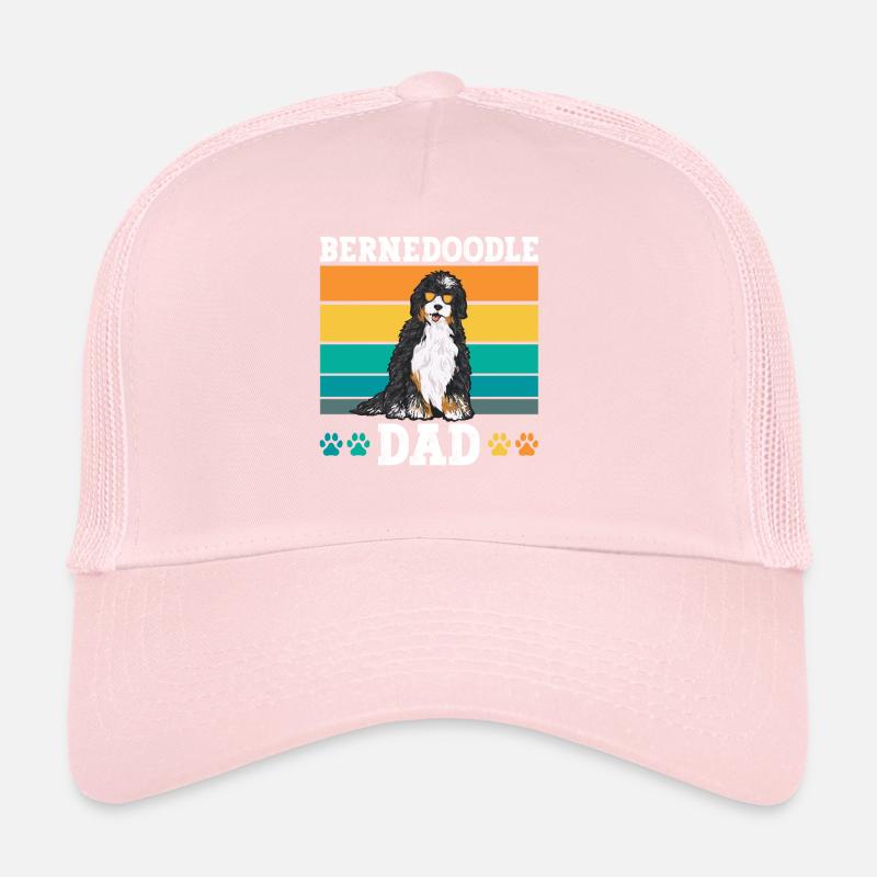 Bernedoodle Hund Trucker Cap