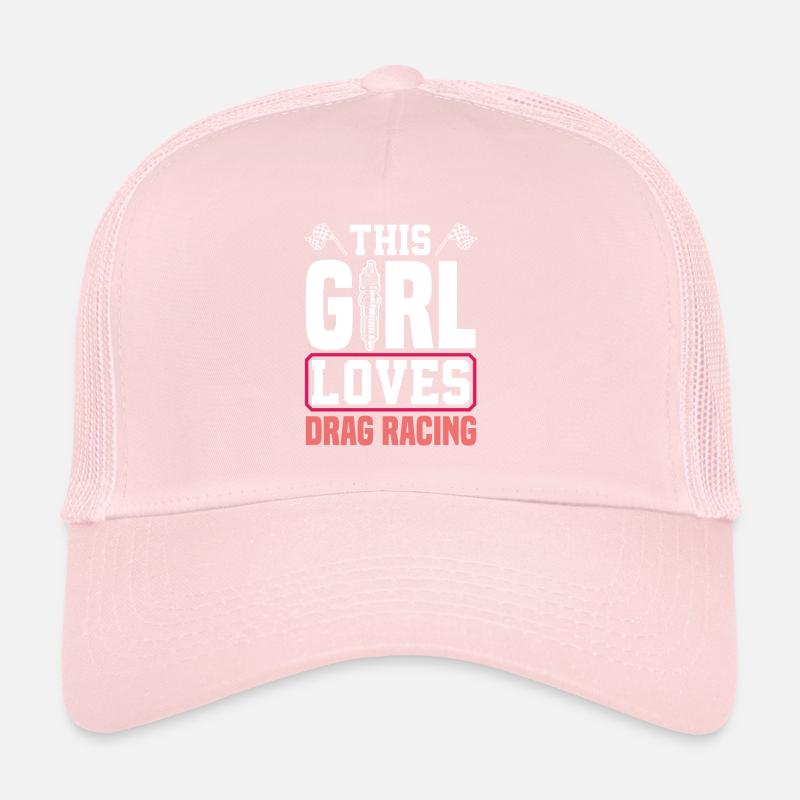 Cadeau de course de voiture drôle de course automobile Casquette trucker 