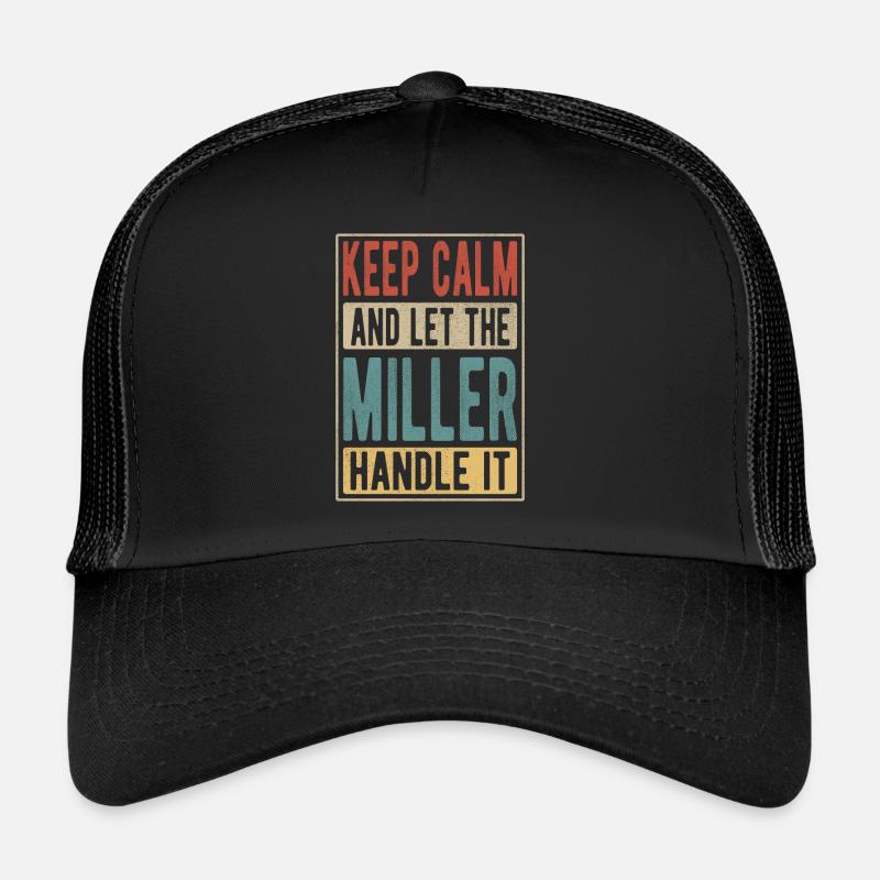 Miller Rétro Cadeau Casquette trucker 