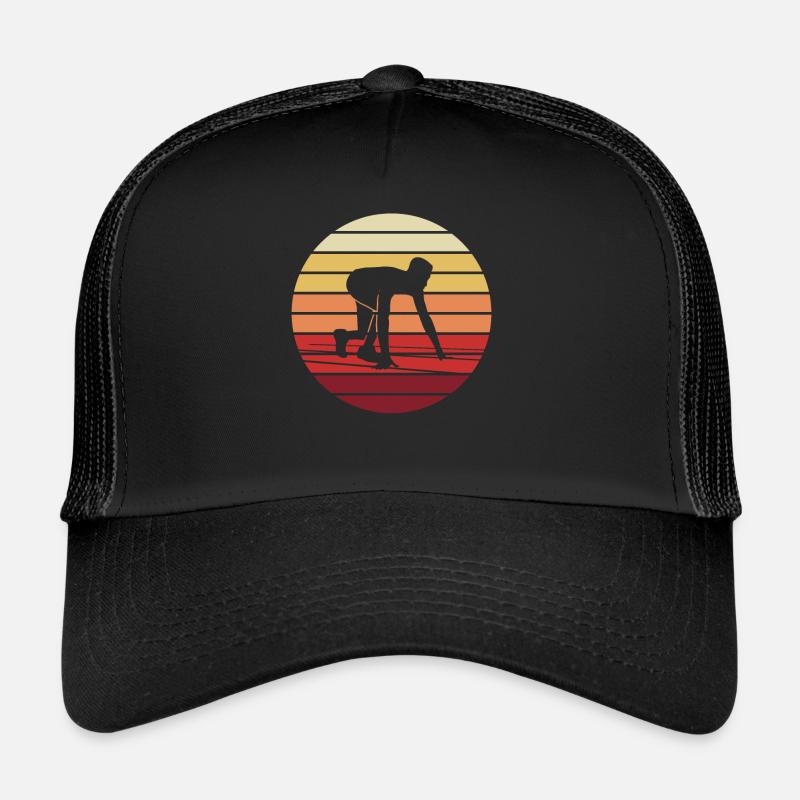 Départ Sprint Sunset Athlétisme Casquette trucker 