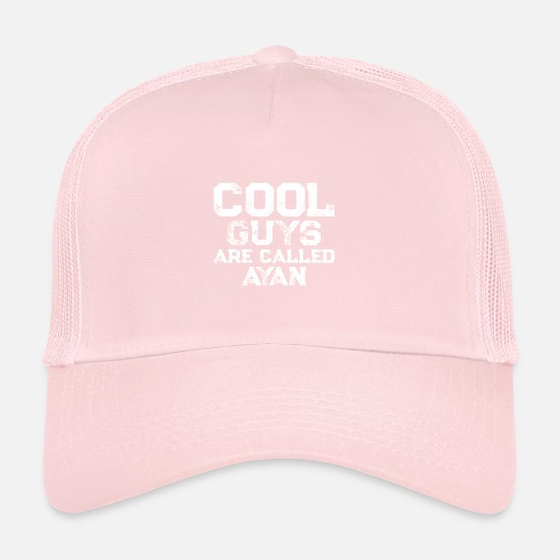 Les mecs cool s’appellent Ayan Casquette trucker 