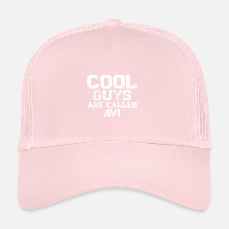 Les mecs cool s’appellent Avi Casquette trucker 