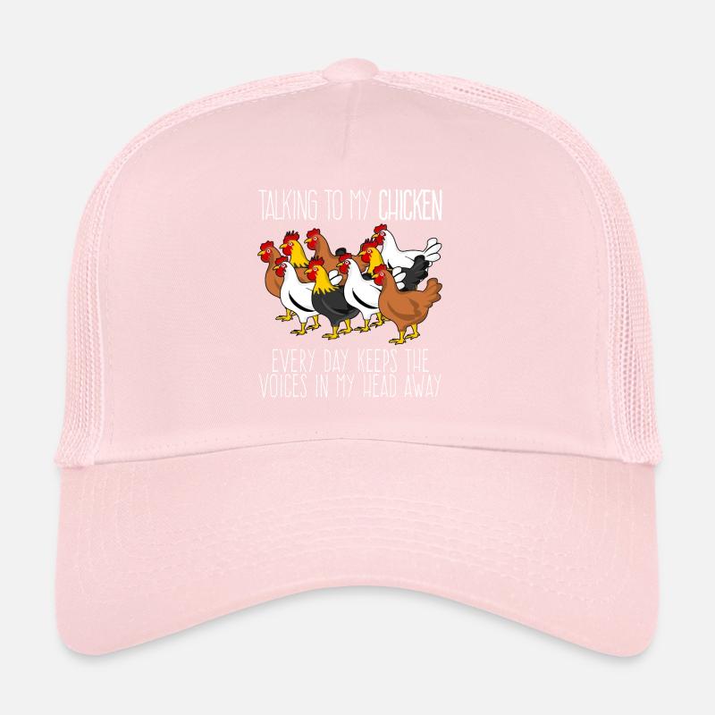 Poulets Volaille Poulet Éleveur Casquette trucker 