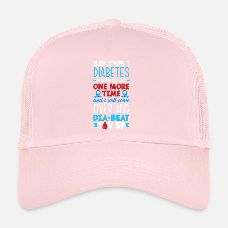 T1D Diabetes Typ 1 Diabetiker Geschenk Trucker Cap