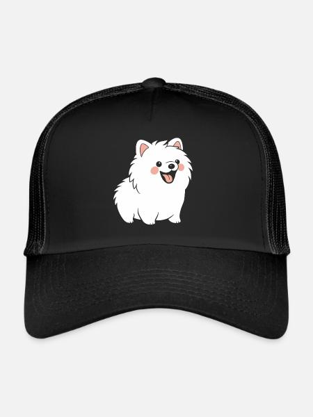 Spitz - Casquette trucker  - noir/noir - Devant