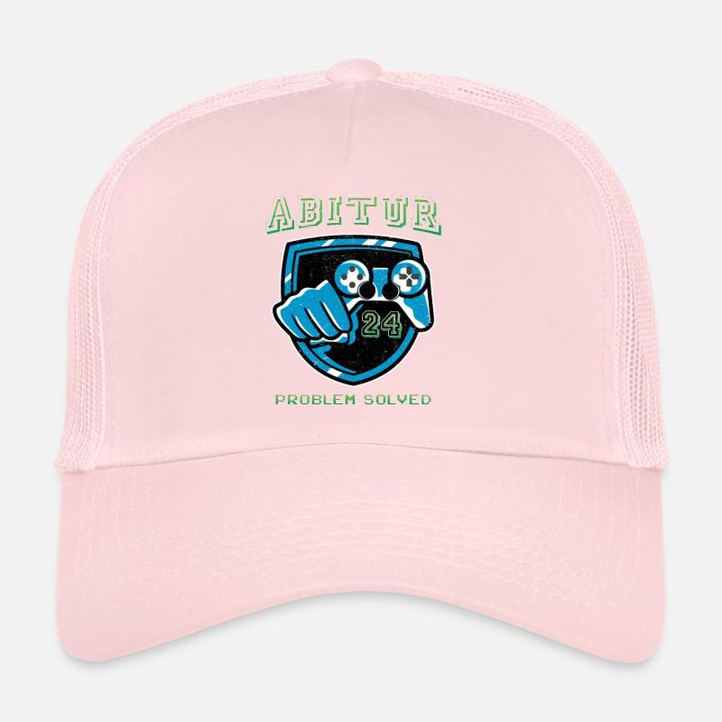 Abitur PROBLEM SOLVED Gamer Abiturienten Abi Trucker Cap