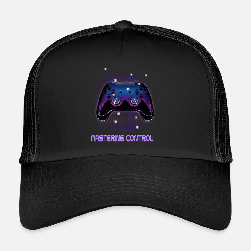 Gamers Video Gaming Geek Console Contrôleur de jeu Casquette trucker 