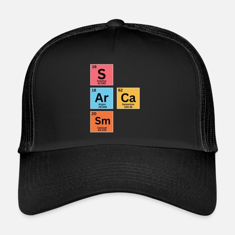 Sarkasmus - Periodensystem Trucker Cap