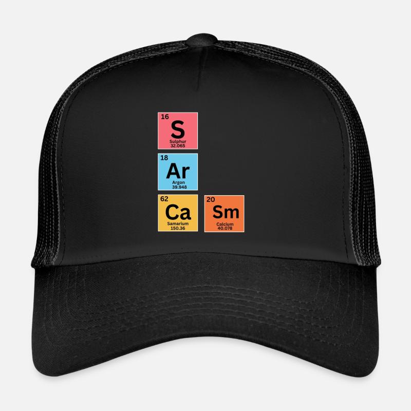 Sarkasmus Periodensystem Trucker Cap