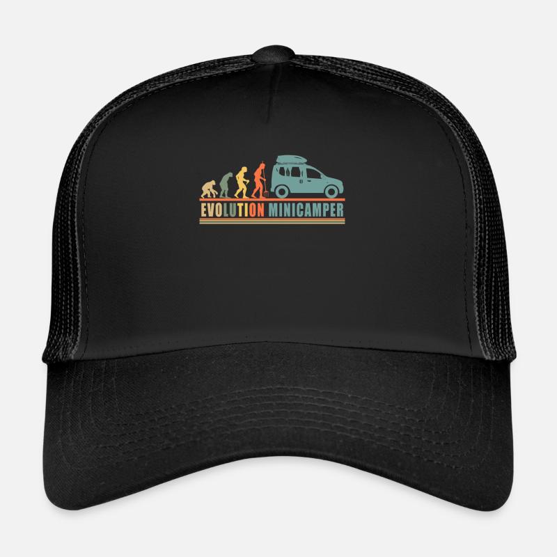 Evolution Minicamper Camping-Camper Microcamper Trucker Cap