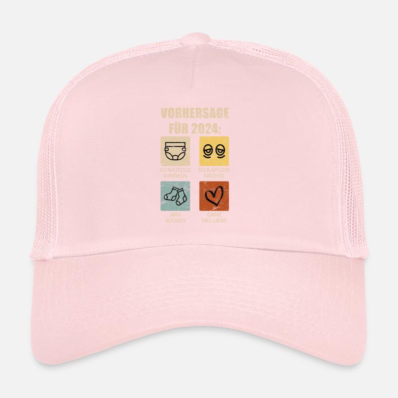 Werdende Eltern 2024 Vorhersage 2024 Trucker Cap