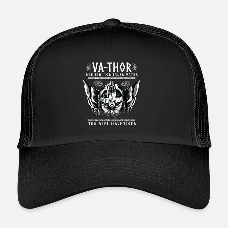 Vathor - Vatertag Vatertagsgeschenk Wikinger Trucker Cap