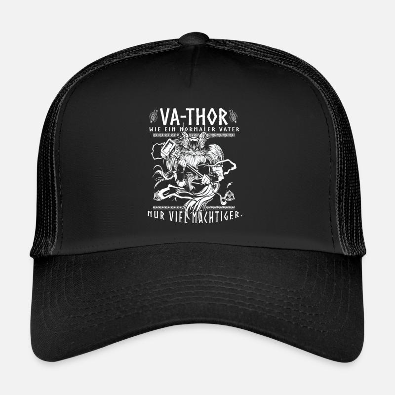 Vathor - Vatertag Vatertagsgeschenk Wikinger Trucker Cap