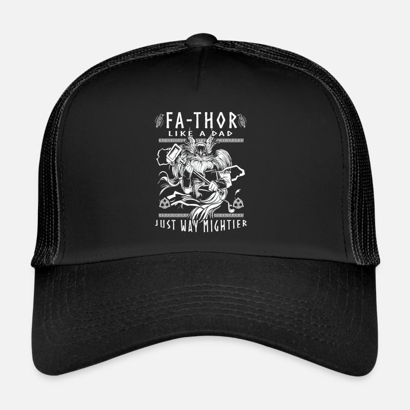 Vathor - Vatertag Vatertagsgeschenk Wikinger Trucker Cap
