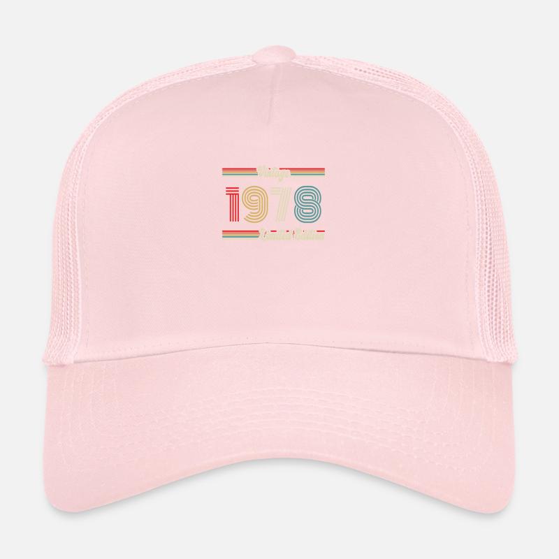 1978 Geburtstag Vintage Limited Edition Trucker Cap