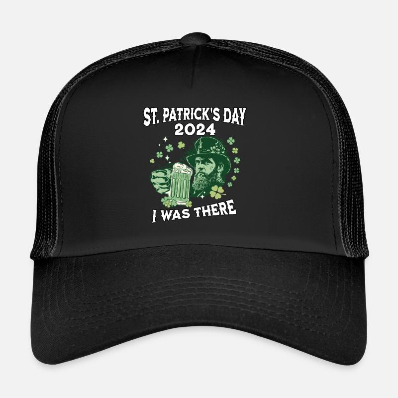 Fête de la Saint-Patrick 2024 Casquette trucker 