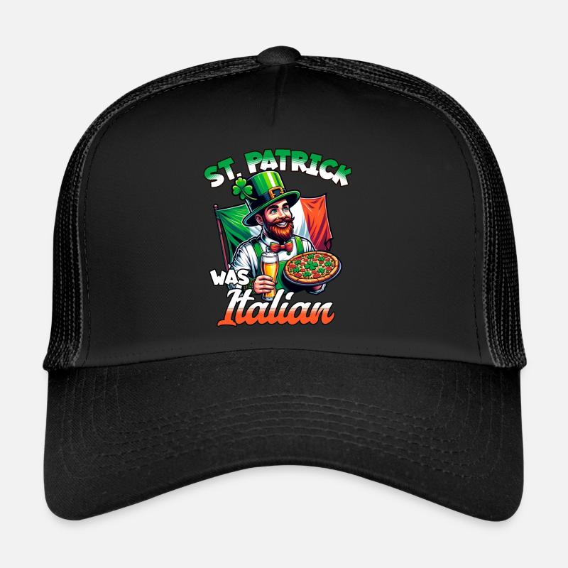 Fête de la Saint-Patrick Italie Casquette trucker 