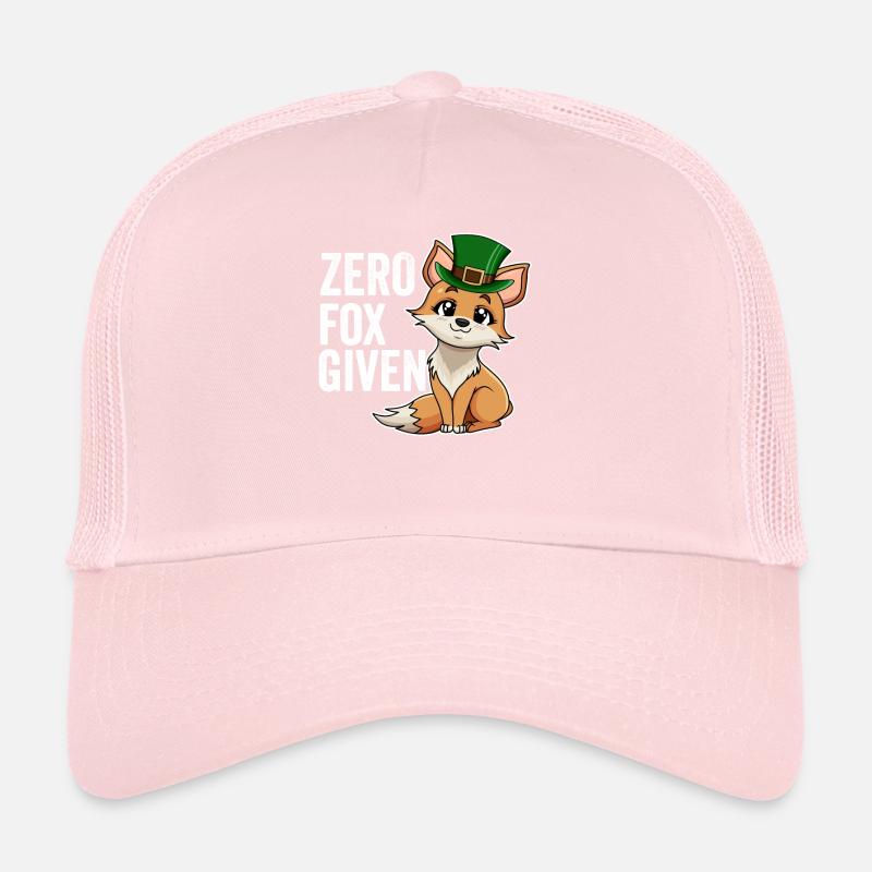 Zero Fox Given Pun Cute Kawaii Irish Fox Trucker Cap
