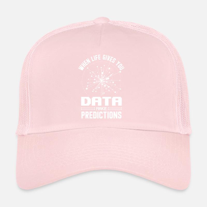 Machine Learning Algorithmen KI Datenanalyst Trucker Cap