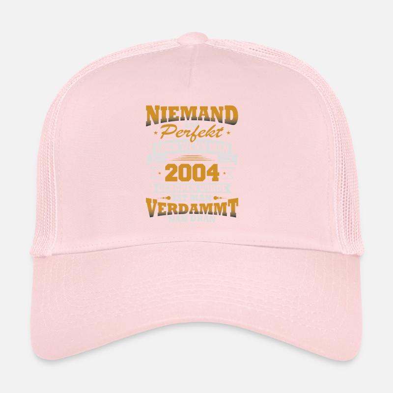 2004 Birth Year Birthday Gift Born Retro Trucker Cap