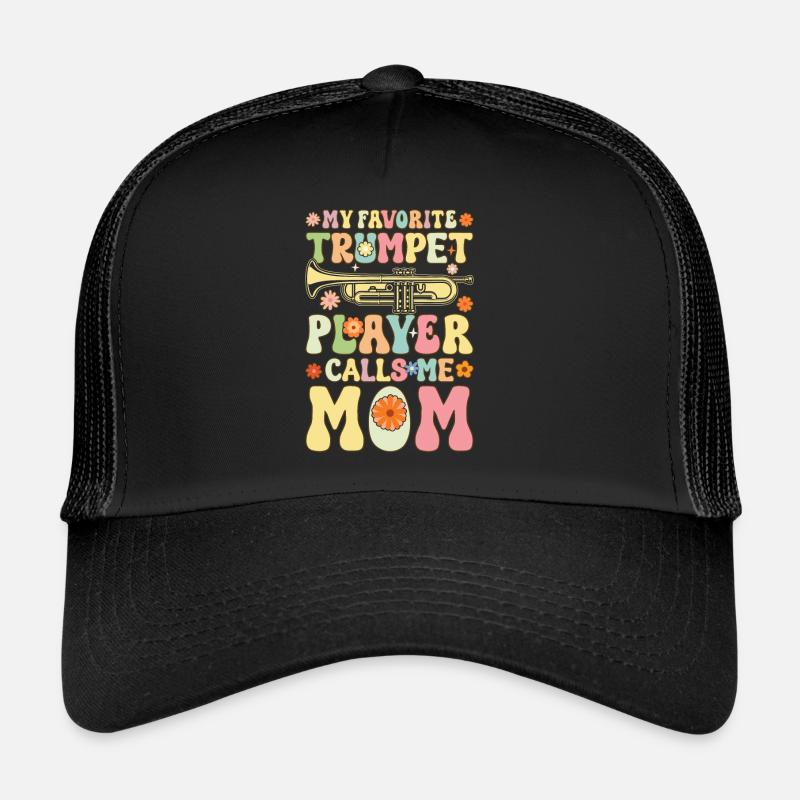 Weibliche Trompeter-Mutter Trucker Cap