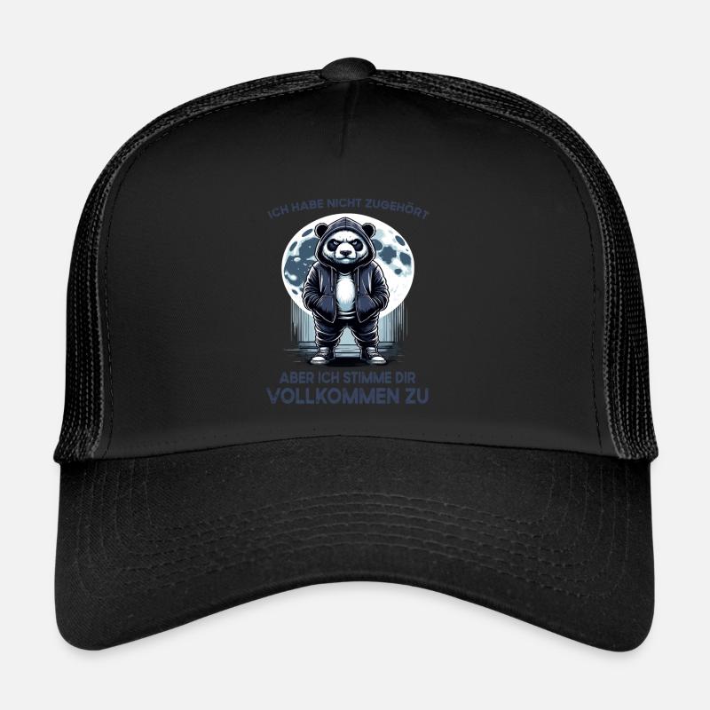 Je déteste les gens grognons du matin au bureau drôle Casquette trucker 