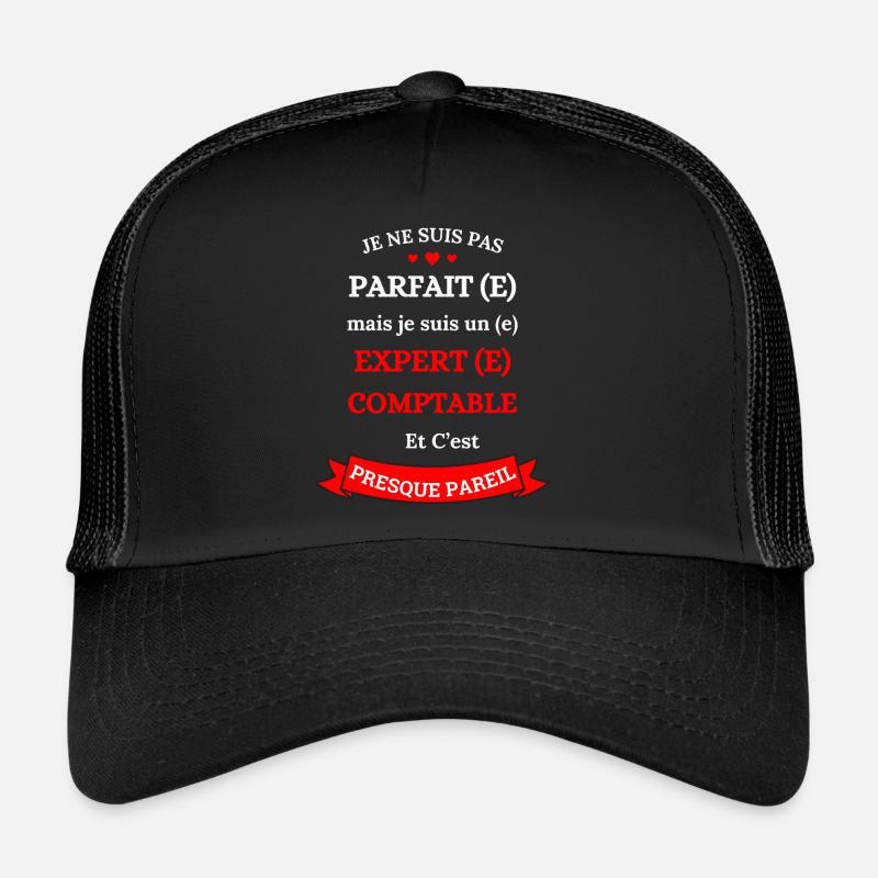 EXPERT(E)-COMPTABLE PARFAIT(E) Casquette trucker 