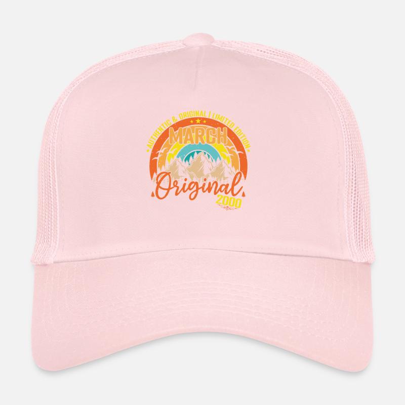 Mars 2000 Mars anniversaire 2000 Mars Originale Casquette trucker 